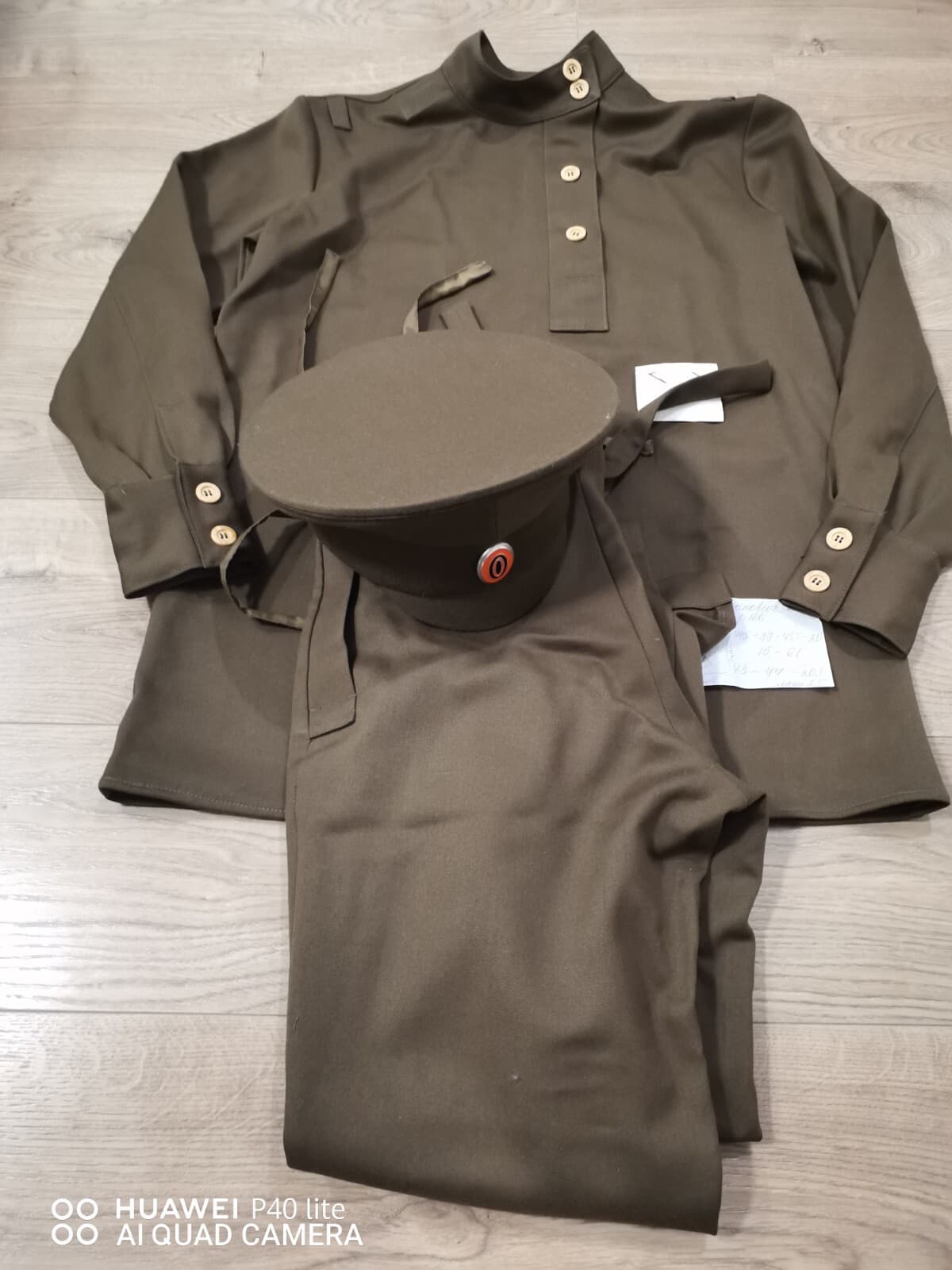 WWI Russian Imperial Army soldier ( lower rank ) uniform set Repro