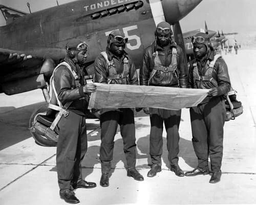 WWII Tuskegee Airmen Photo 3