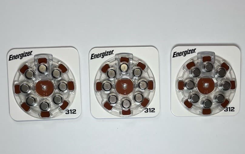Energizer 312 Hearing Aid Batteries X24 3 Packs Of 8 Exp Nov 2026 NEW