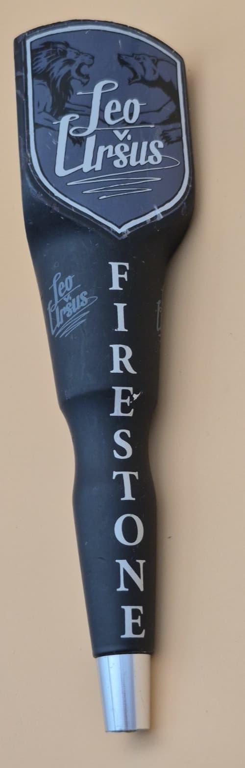 Firestone Walker Brewing 3-sided Tap Handle - Leo v Ursus All Styles Of Beer