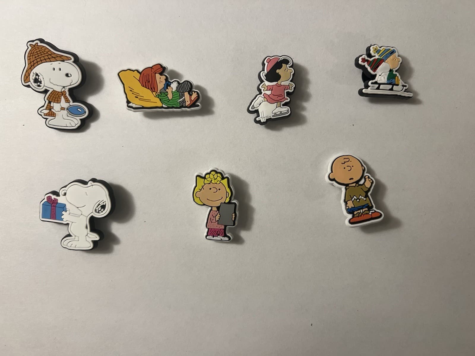 Snoopy Croc Shoe Charms Set of 7