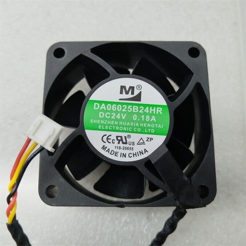 1 Pc. New M DA06025B24HR Cooling Fan 6025 DC24V 0.18A 6CM 3Pin