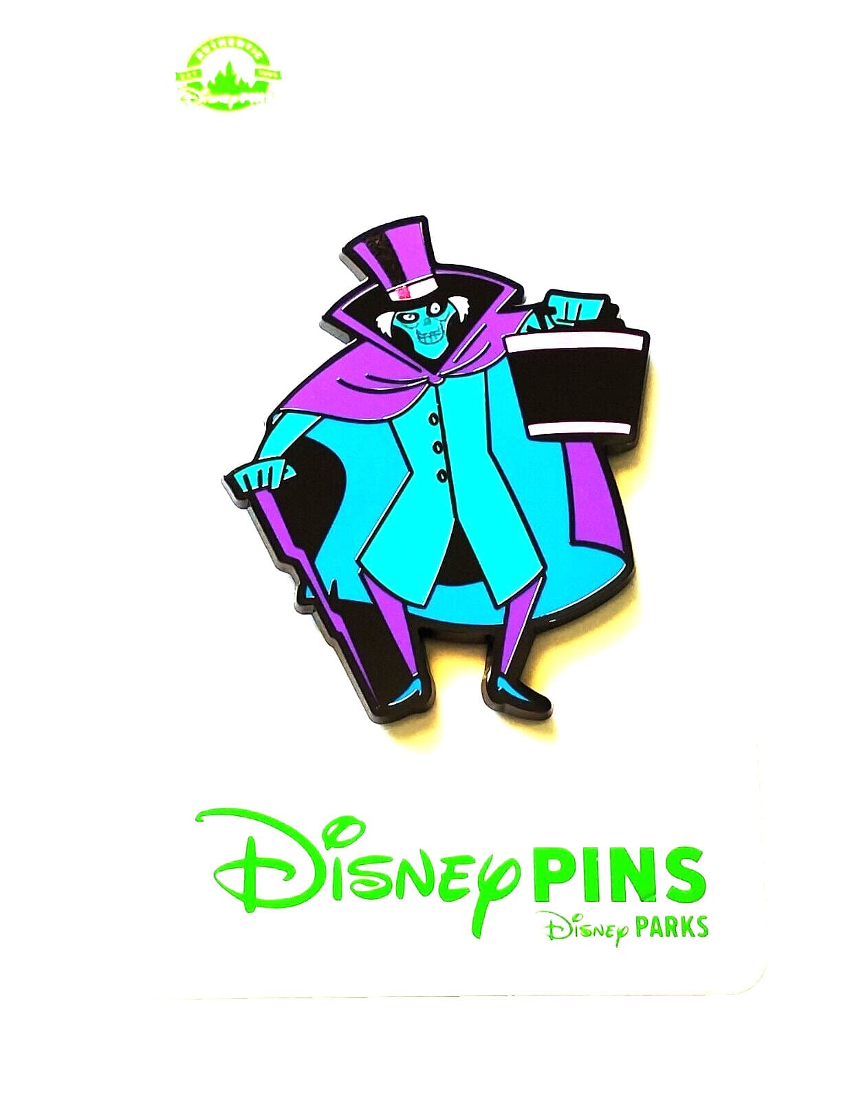 Disney Parks Hatbox Ghost from the park attr 2023 Pin # 156739 Disneyland Resort