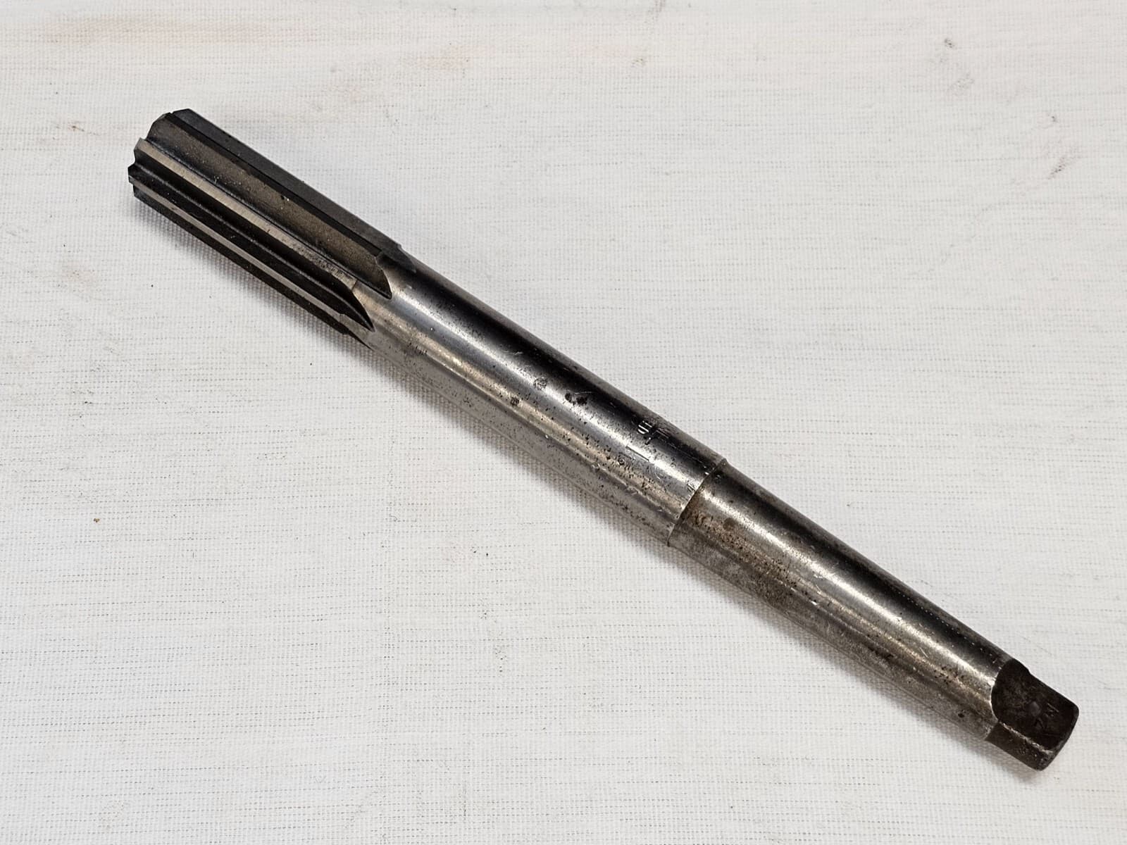 Wayne 1-1/16" HS Speed Morse Taper Machine Milling Reamer Straight 8 Flute Bit