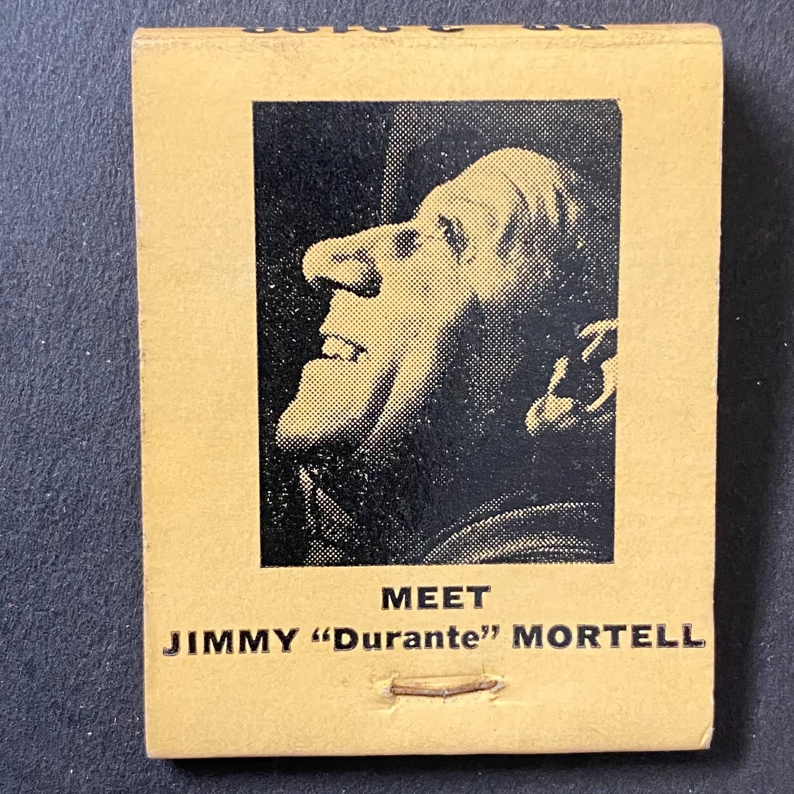 Mortell's Cocktail Bar Jimmy Mortell* c1965 Full Matchbook Scarce VGC