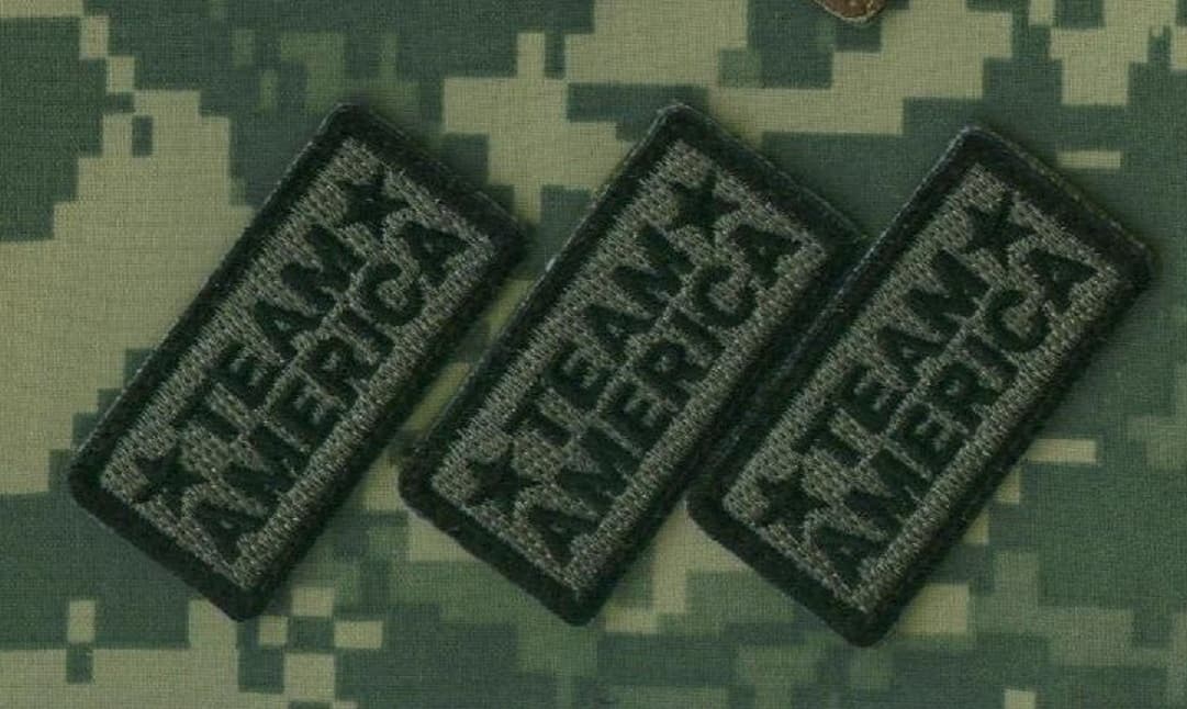 ELITE PROFESSIONAL USMC GHOST RECON MORALE VeIcrô SSI 3-TAB SET: Team America a