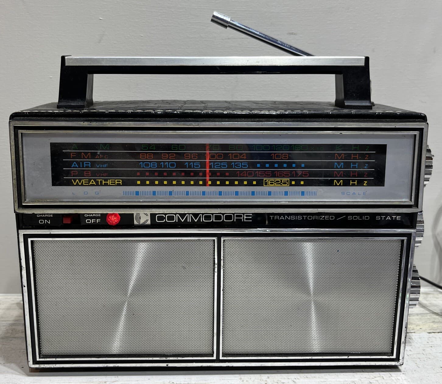 Commodore Transistorized/Solid State AM/FM Radio Not Working