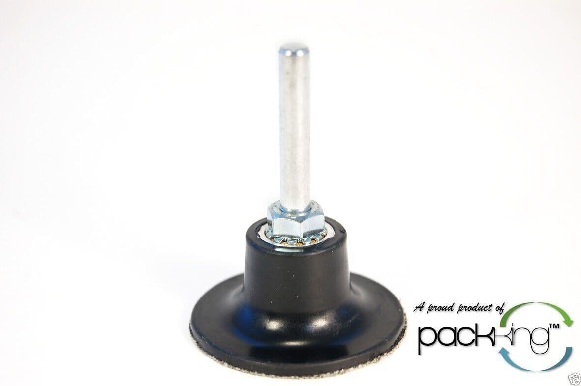 2IN SANDING & POLISHING MANDREL - DRILL ROTARY SANDING PADS QUICK CHANGE