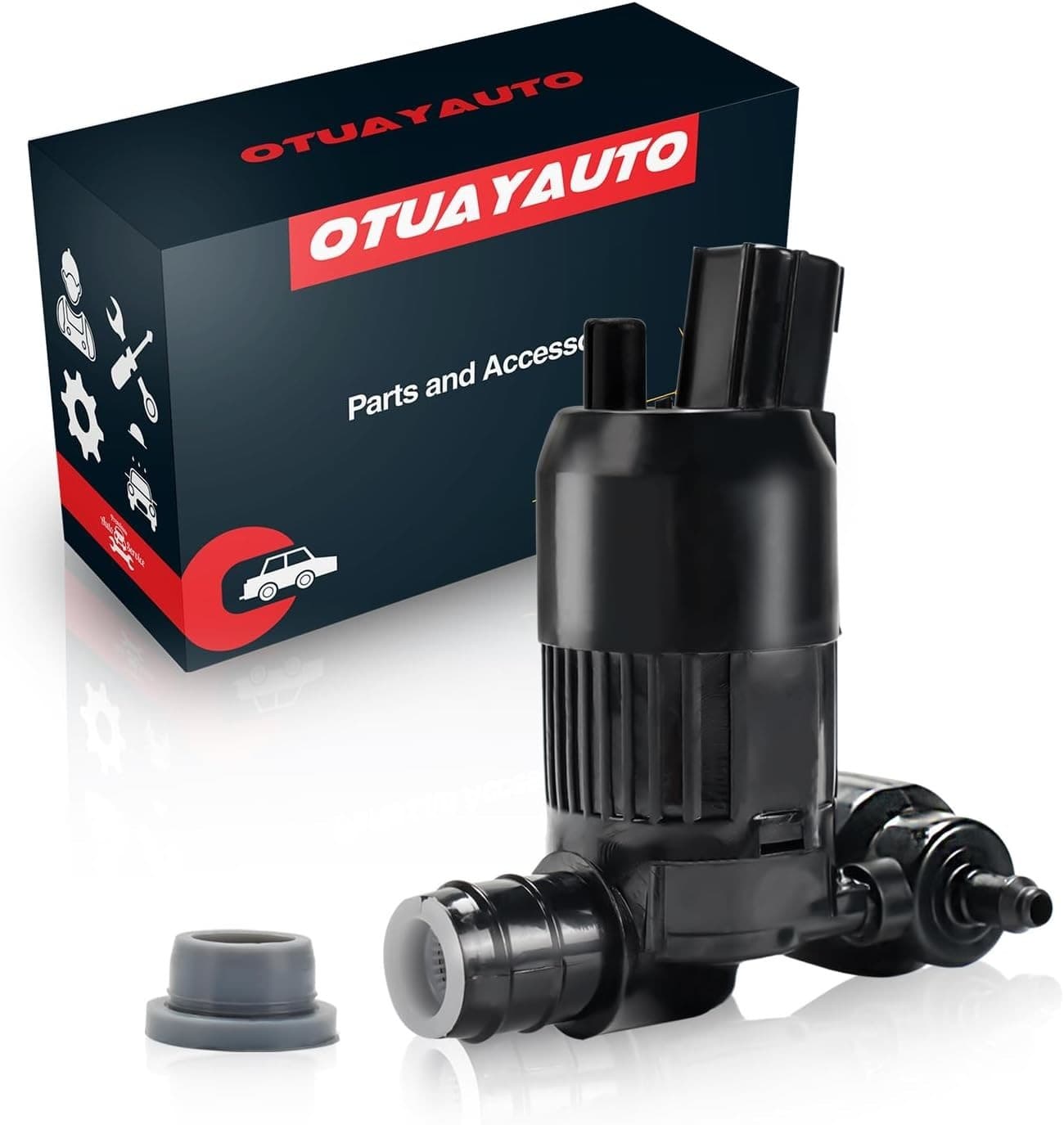 Windshield Washer Pump - Replacement for Vehicle Model Original Factory OEM