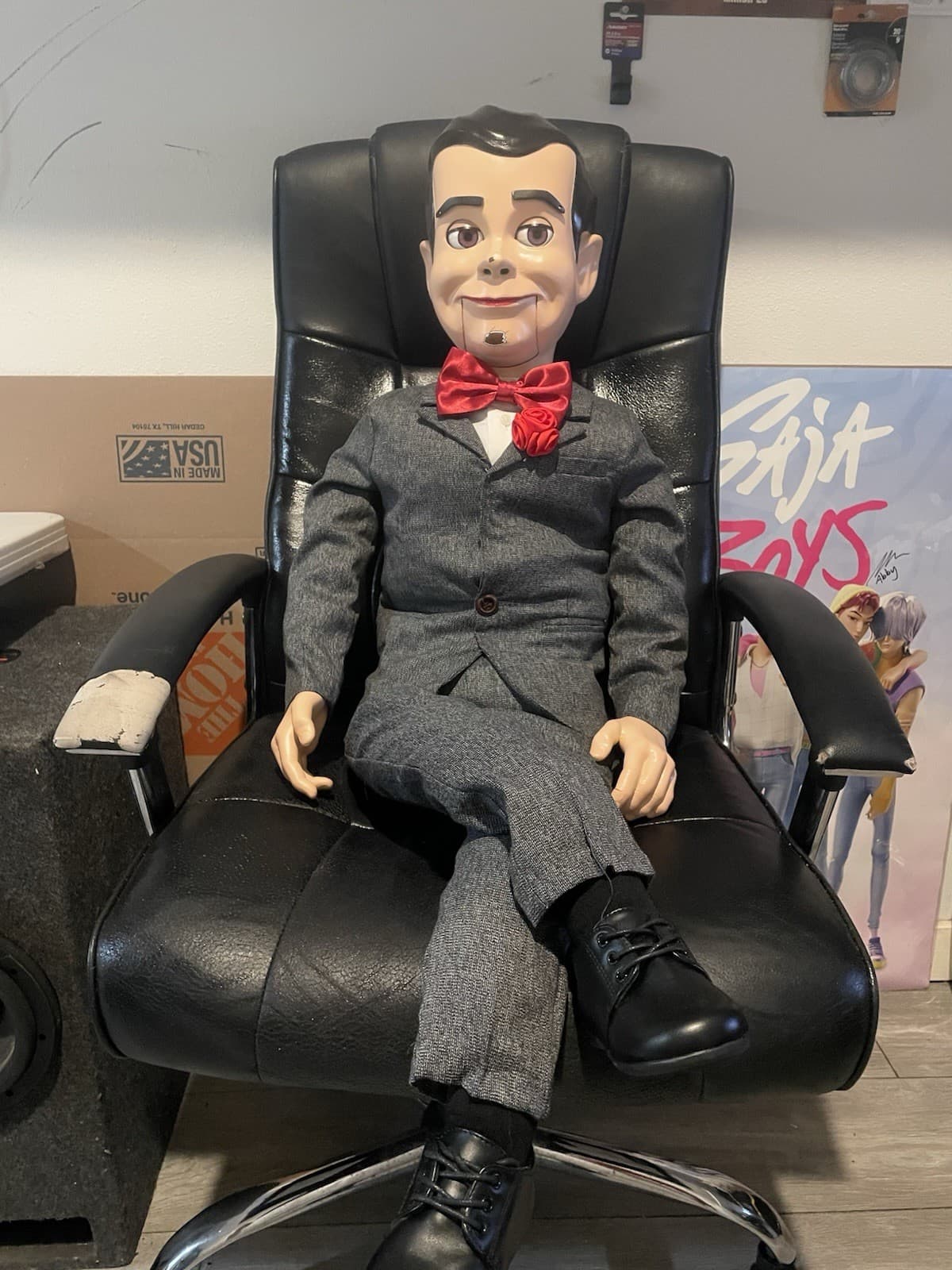 Slappy From Goosebumps Ventriloquist Puppet Replica PlushDol / Hold For A Buyer
