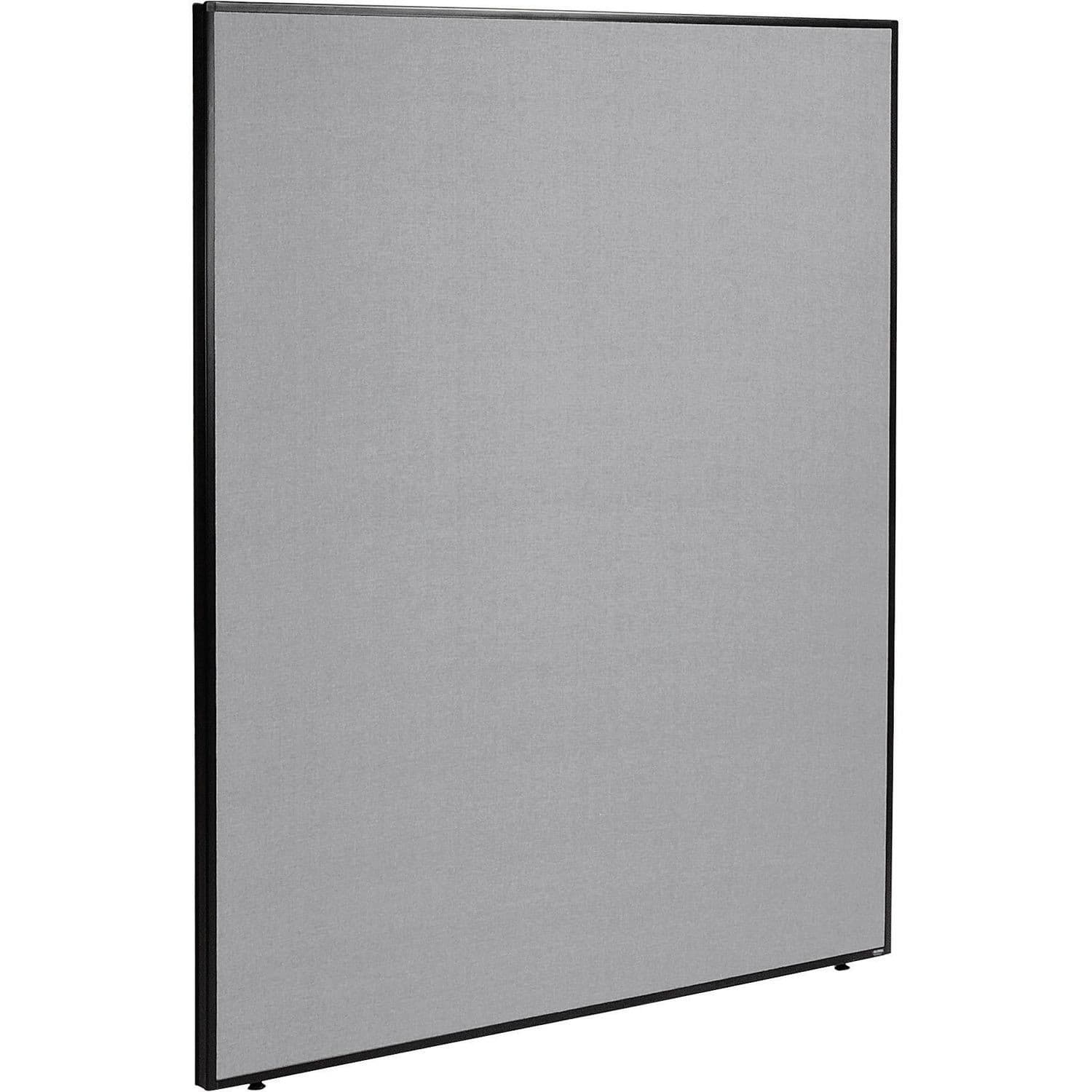 Global Industrial 60-1/4"W x 72"H Office Partition Panel Gray