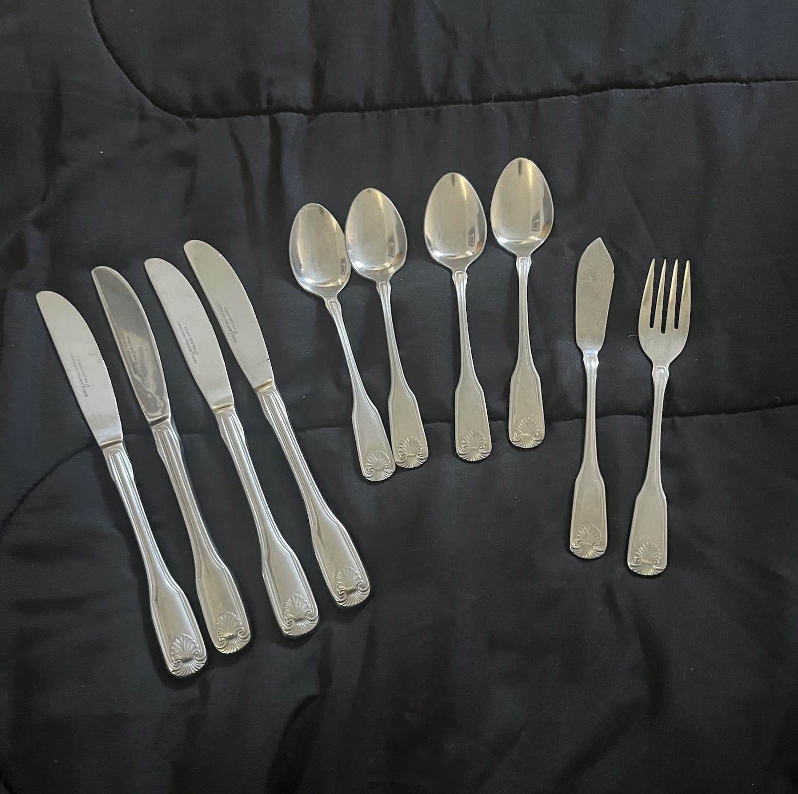 Reed & Barton Stainless Steel Flatware Set