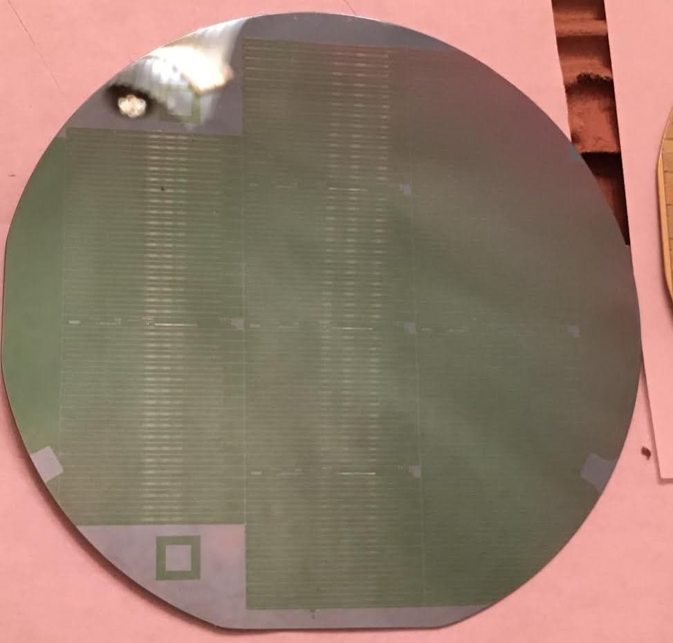 4" Unknown NITF Silicon Wafer 1980s Extremely Rare