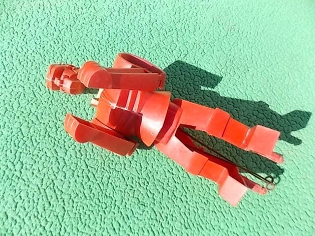 Marx 1966 ROCK'EM SOCK'EM RED ROBOT - PARTS ROBOT Original