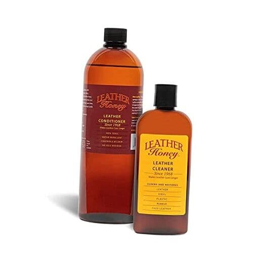 Complete Leather Care Kit Including 8 oz Cleaner and 32 oz Conditioner for