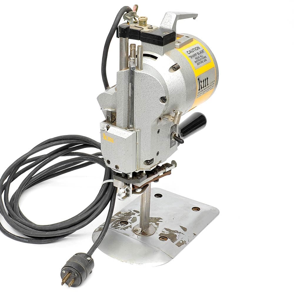 KM Cloth Cutting Machine KS-EU with USA 110V Power Plug Mostly-Working AS-IS