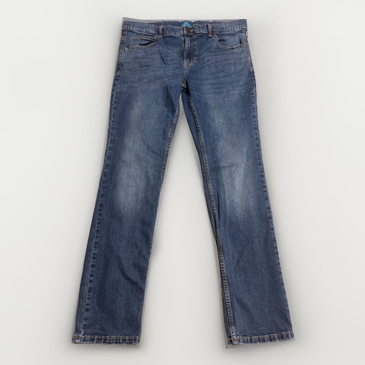 There Abouts Slim Fit Frayed Hems Boys 20 Husky Blue Jeans 34x30