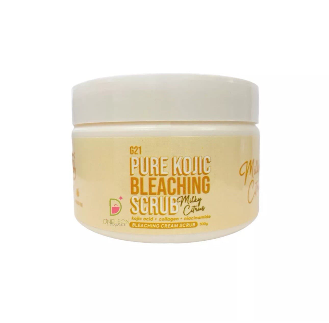 G21 Pure Kojic Bleaching Scrub - Milky Citrus, 300g