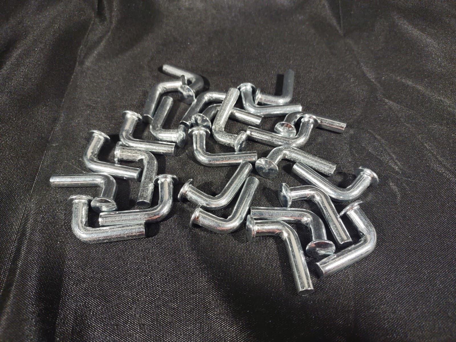 25 Piece Pallet Rack Drop Pins 5/16 In 8 Mm J-pen Shelf Beam Securing Anchors