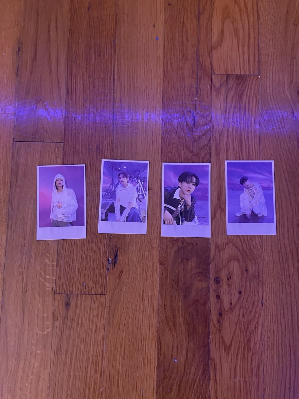 OFFICIAL ~ Straykids~4 Member Poloroid ~ Rockstar Album~ Freebies Included!!