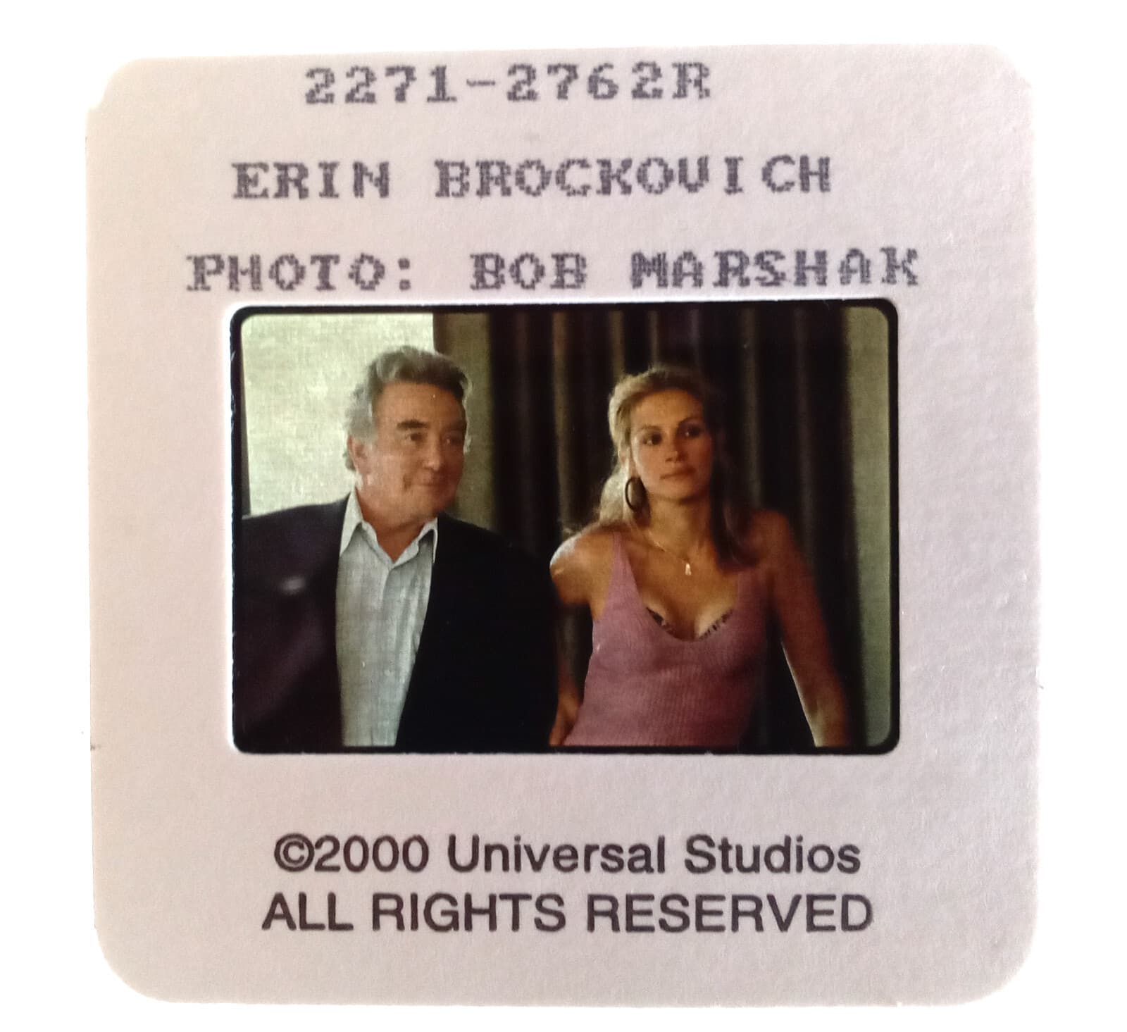 ERIN BROCKOVICH 2000 FILM 3 ORIGINAL 35MM COLOR SLIDES JULIA ROBERTS