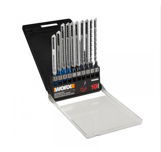 WORX WA8006 BladeRunner (10) PC T-Shank Blade Assortment