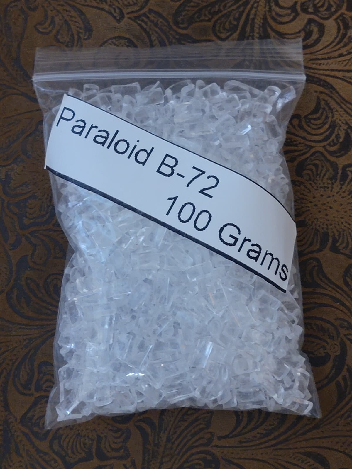 Paraloid B-72 Granules - 100 Grams - for Fossils, Varnish, Artifacts & more! ㆅ