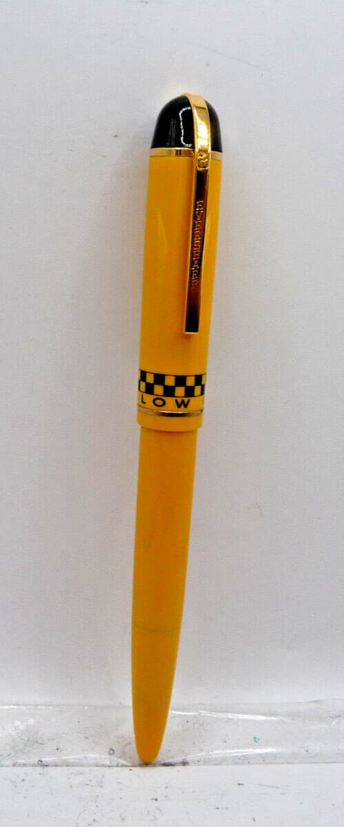 Eversharp l990's Skyline Yellow Taxi Fountain Pen-New old stock--medium