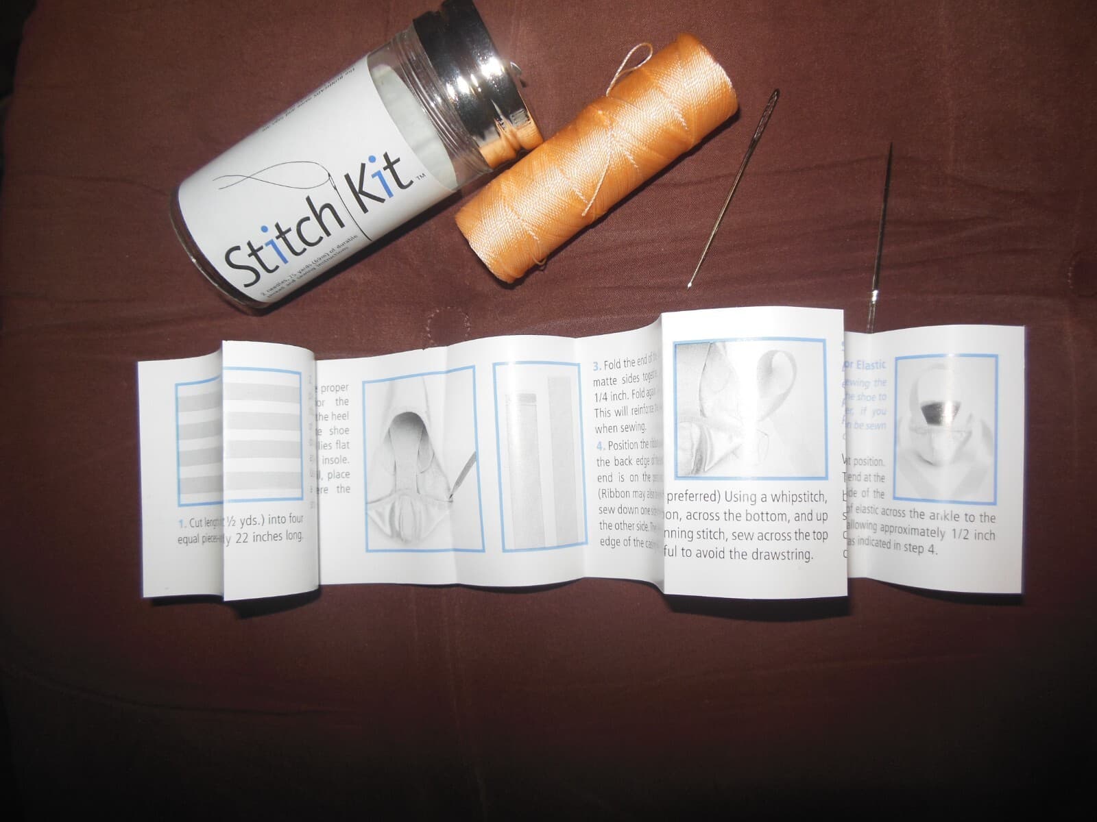 Capezio BH350 Stitch Kit for pointe shoe ribbon application