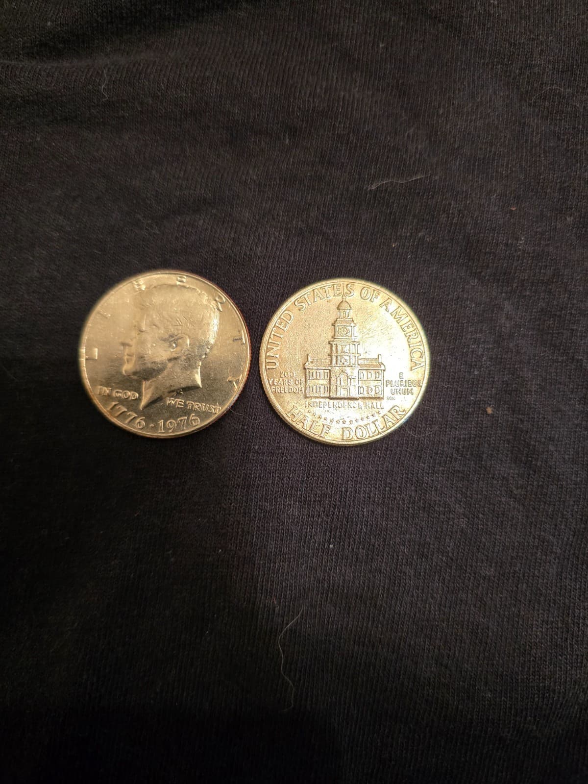 1776-1976 Bicentennial Kennedy Half Dollar, Circulated NICE COINS