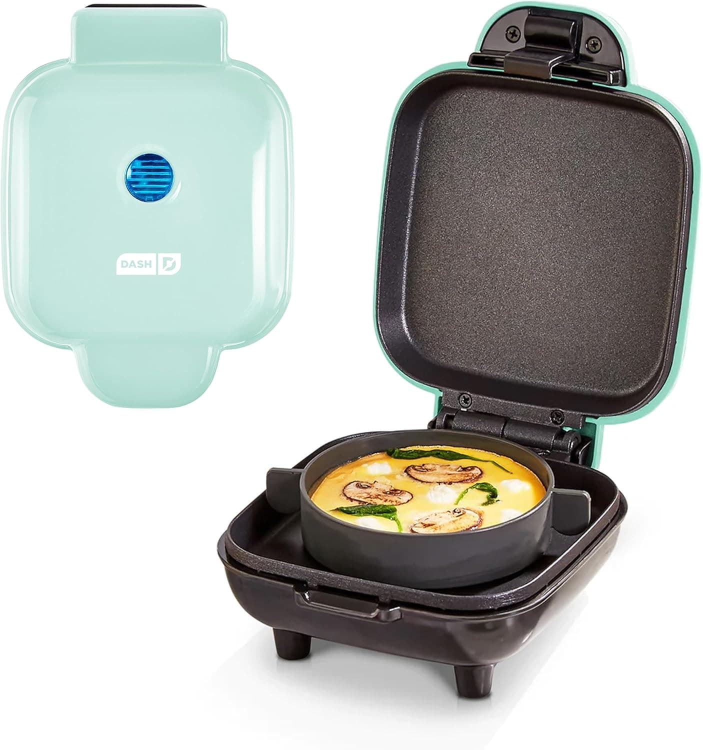 Deluxe Sous Vide Style Egg Bite Maker with Silicone Molds for Breakfast Sandwich