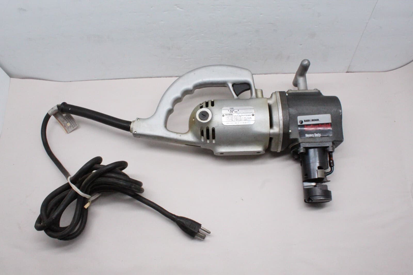 Black & Decker Nibbler 3255 #8 Industrial Heavy Duty Nibbler 120 Volt 8 Gauge