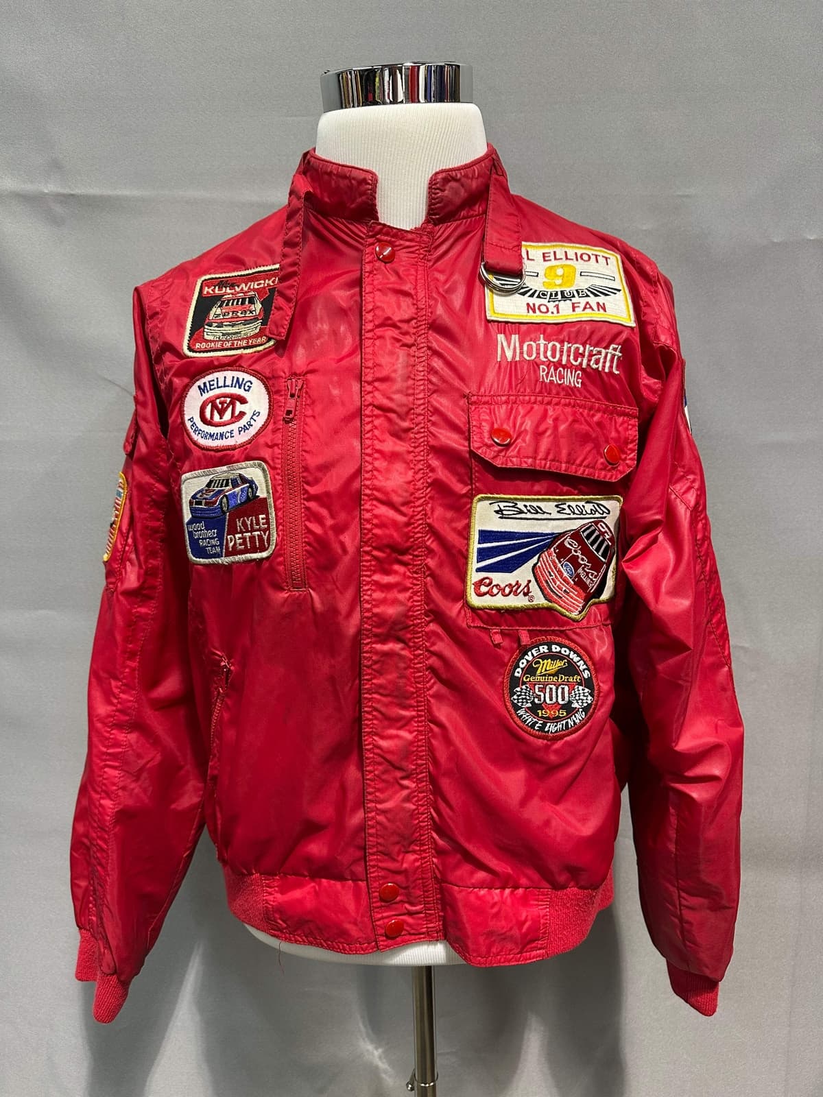 Motorcraft Racing Nascar Fan Made Jacket Size Large