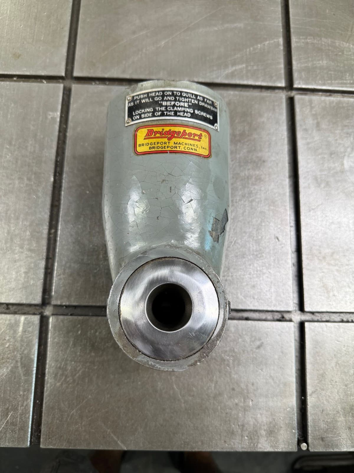 BRIDGEPORT Right Angle Attachment R-8 USA #7591