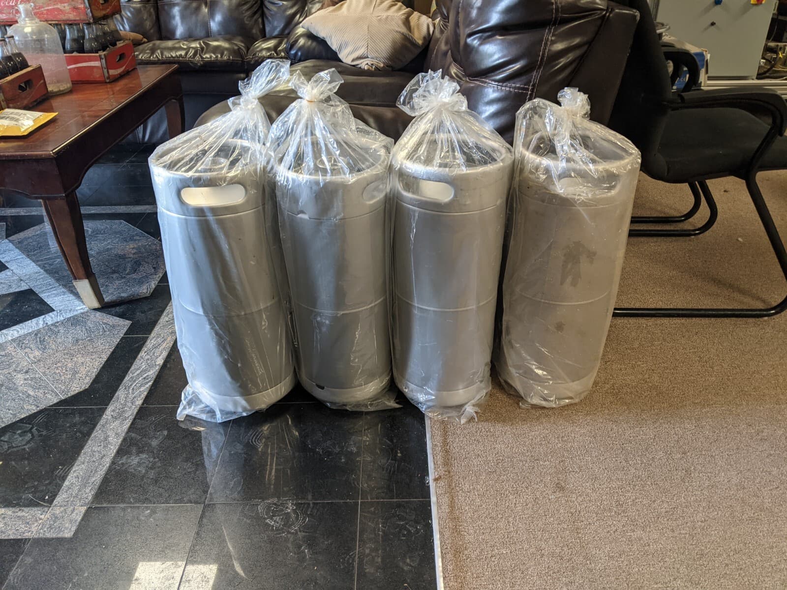 NEW GANCOWISE 5 Gallon Commercial Draft Beer Keg - D System Sankey Valve