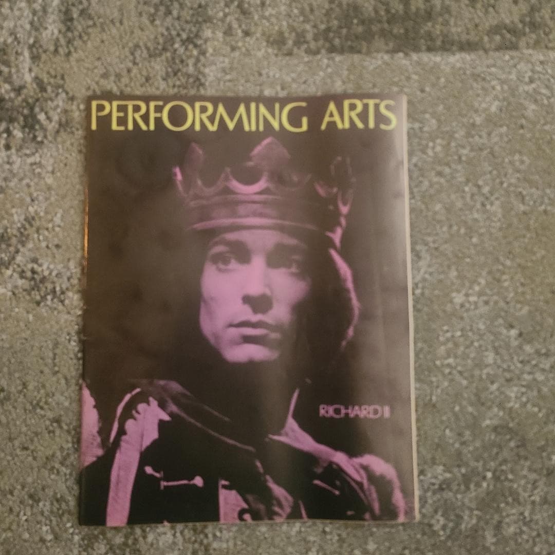 Performing Arts The Music Center Mar 1972 - Richard II Richard Chamberlain Play