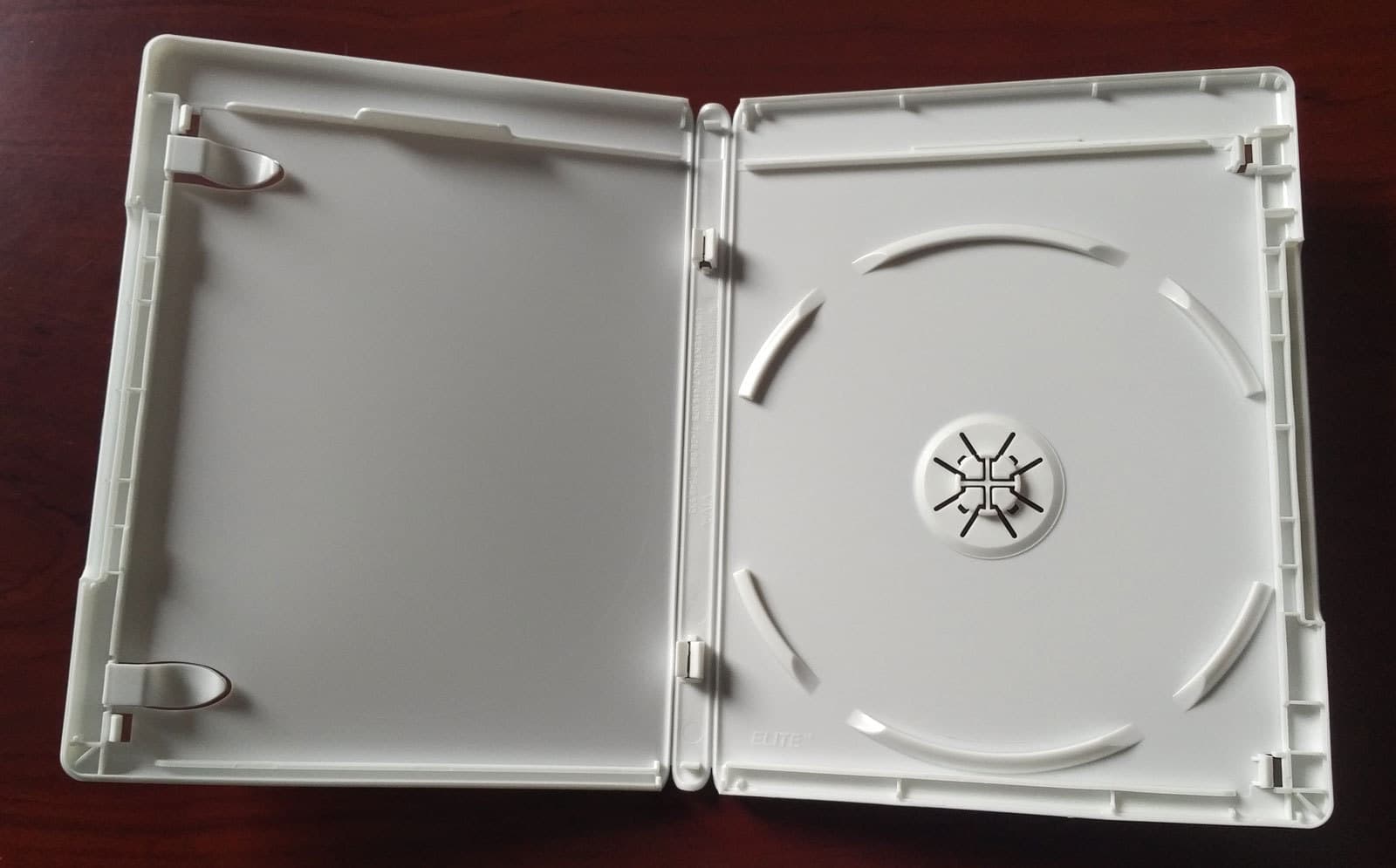 New 10 Pk WHITE 12.5 mm VIVA ELITE Blu-Ray Case Single 1 Disc Storage Holder