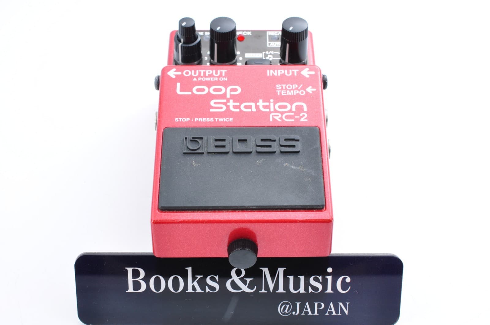 Boss RC-2 Loop Station 2009 Looper Phrase Recorder Working HX89538