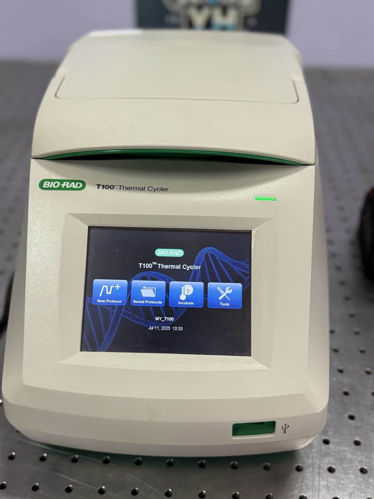 Bio-Rad T100 Thermal Cycler – Touchscreen OK, Self-Test Passed, 4097h, 2012