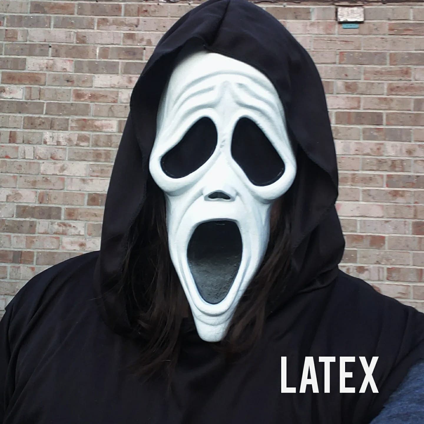 Latex Doofy Ghostface Mask Scary Movie Scream Halloween Ghost Face Costume