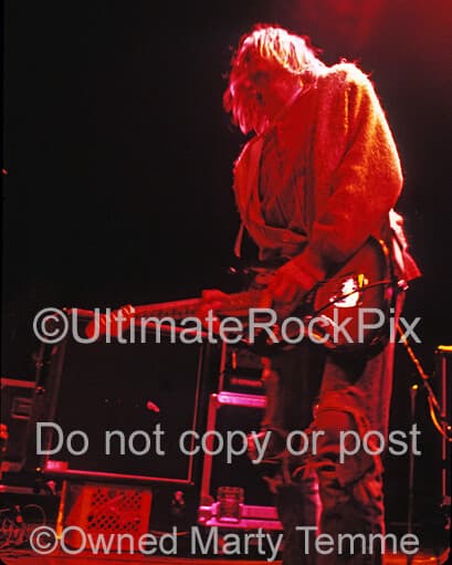 KURT COBAIN PHOTO NIRVANA 8x10 Concert Photo in 1991 by Marty Temme 1