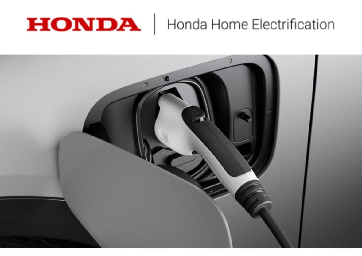 New $250 Honda Home Electrification Credit