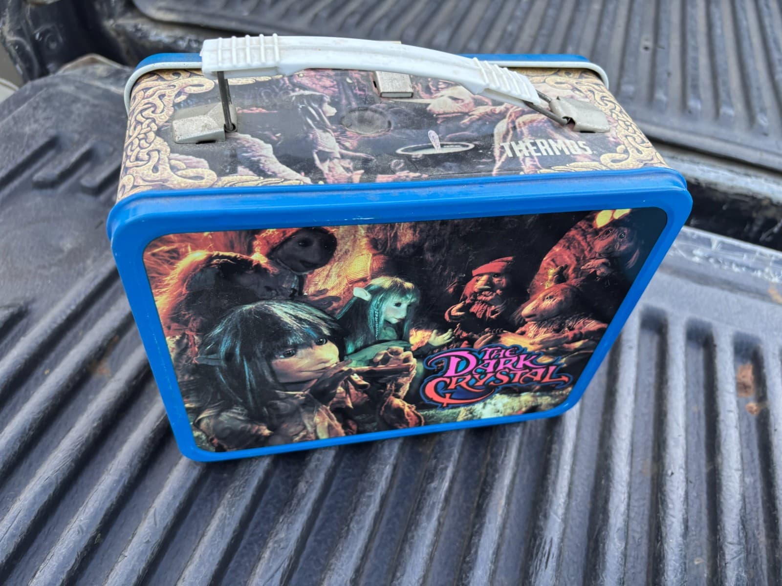 1982 ‘The Dark Crystal’ lunchbox with thermos and original paper work