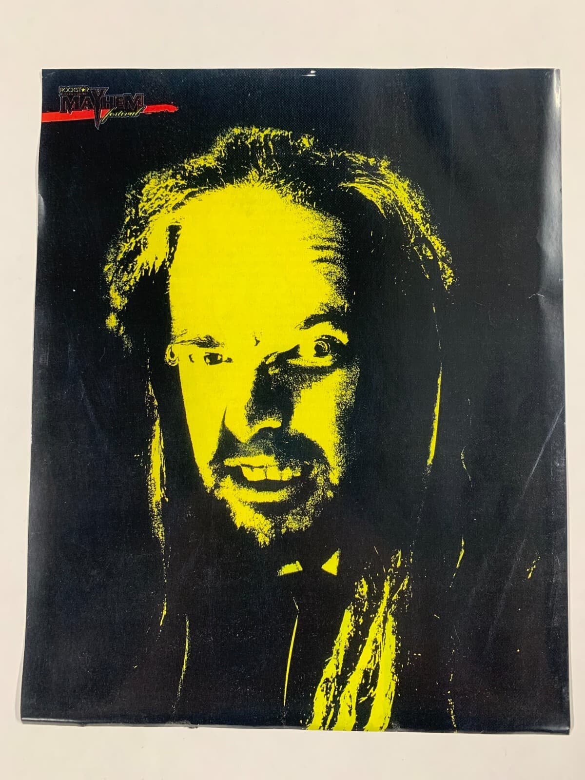 Rockstar Mayhem Festival Jonathan Davis Korn Pinup Print 10" x 8"