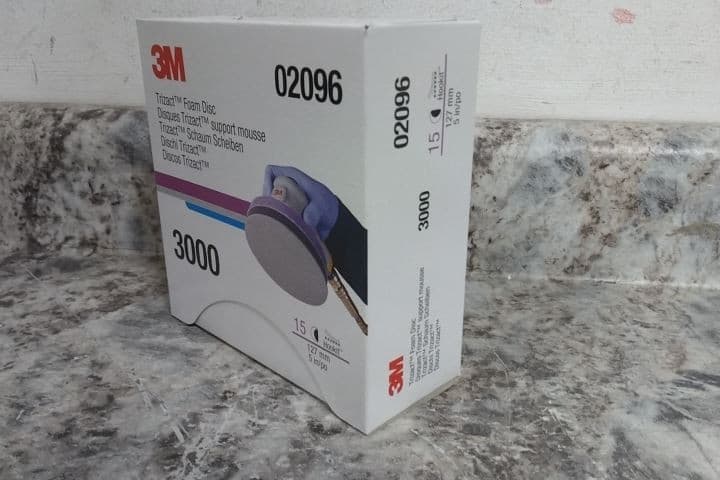 3M Trizact 02096 15 Pk 5 In Diameter Abrasive Foam Disc (AW)