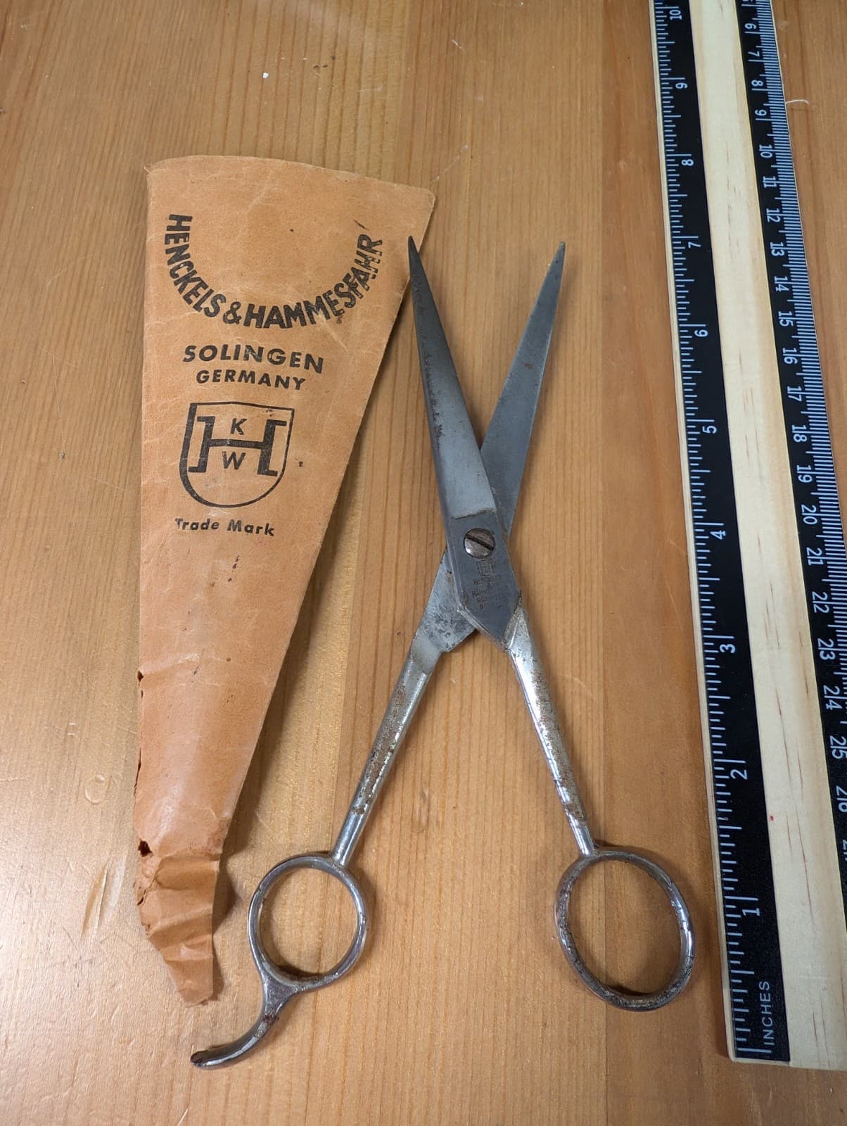 Vintage Henckels And Hammesfahr Scissors 203