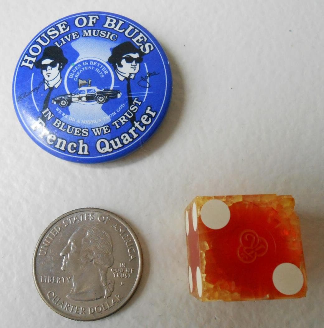 1990s Blues Brothers House Of Blues New Orleans Jake & Elwood Bluesmobile Pin #2