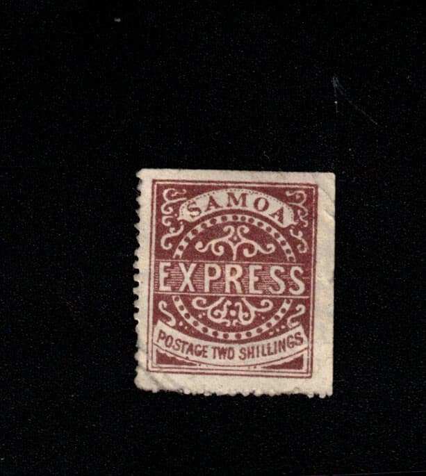 Samoa #7a Fine+ Used Corner Crease **With Certificate**