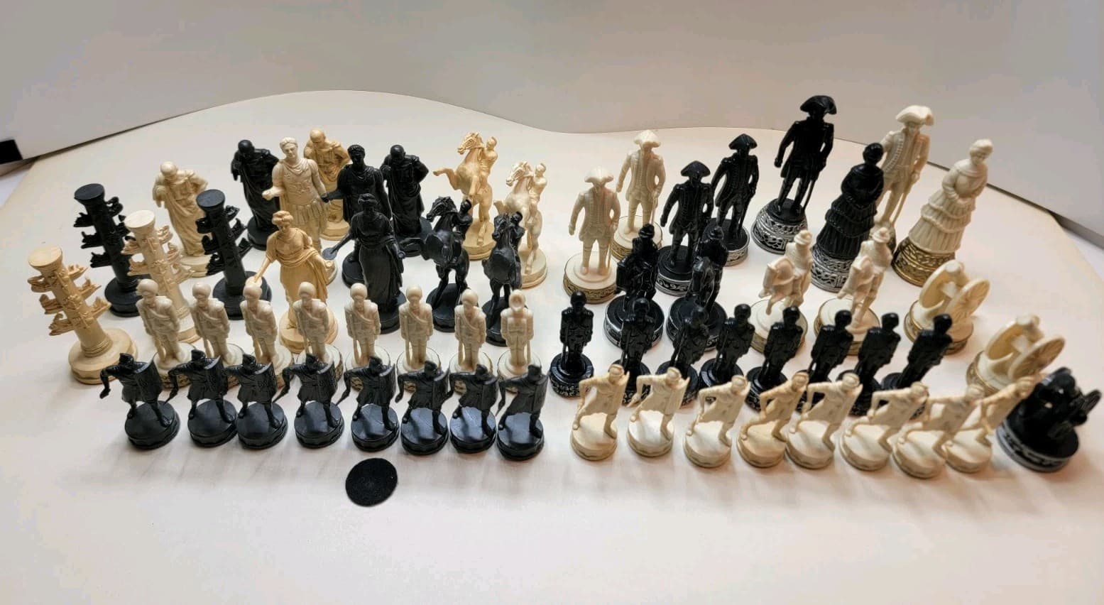 Old Revolutionary War Chess Pieces Parts And Others Only