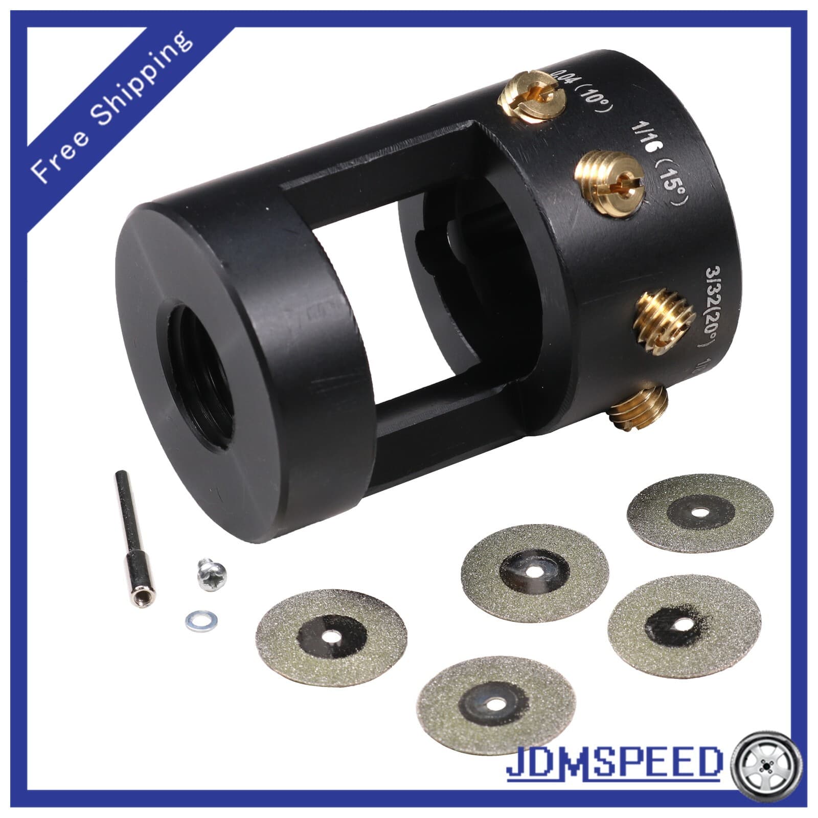 Tungsten Electrode Multi-Angle Offsets Sharpener Grinder Tool, TIG Welding